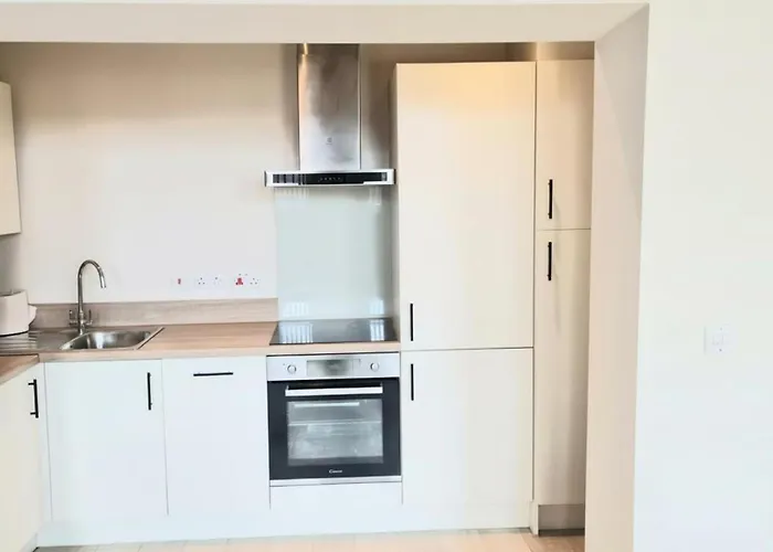 Stylish 1 Bed Sleeps 2 Parking Lägenhet